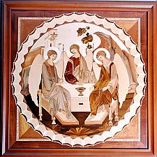 Trinity - marquetry