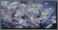 Flowers - oil, canvas