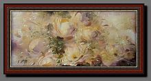 Flowers - oil, canvas