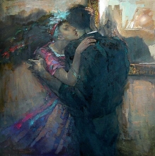 Mirror - oil, canvas