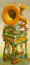 Duet - oil, canvas