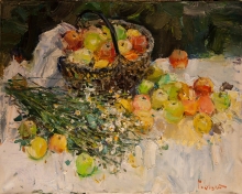 Summer Still Life - oil, canvas