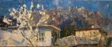 Crimean Spring - oil, canvas