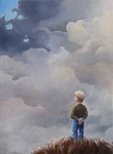 Beginning - oil, canvas