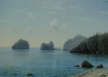 Noon. The Adalary - oil, canvas