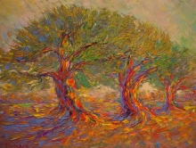 Cretas Trinity - oil, linen, spatula