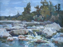 Rapids - oil, canavs