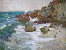Surf Beat - oil, canvas