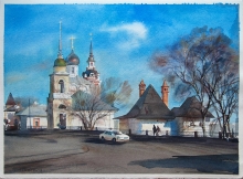 Varvarka - watercolors, paper