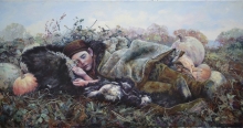 Whisper Of Autumn - oil, canvas