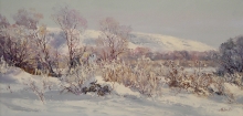 January Day - oil, canvas