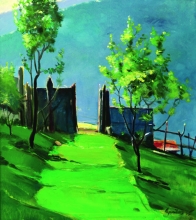 Exit - oil, canvas