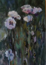 Flowers - oil, canvas