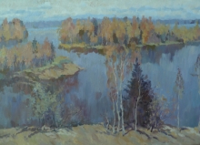 Vast Lands - oil, canvas