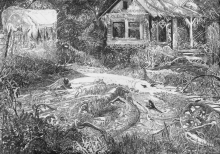 Winter - pencil, paper