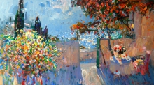 Crimean Morning - oil, canvas