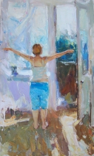 New Day - oil, canvas