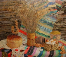 Summer Gifts - oil, canvas