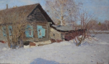 Beginning Of Spring - oil, canvas