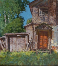 Good Morning, Old One - oil, canvas