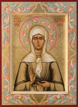 Saint Blessed Matrona Of Moscow - icon