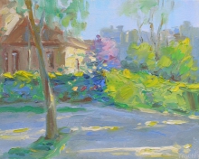 Morning Sketch - oil, canvas