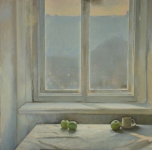 White Silence - oil, canvas
