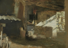 Morning Sun - oil, canvas