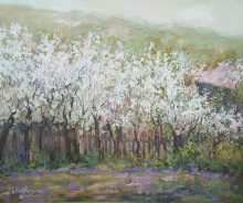 Spring Is Coming - oil, canvas